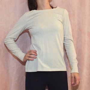 White long sleeve T-shirt